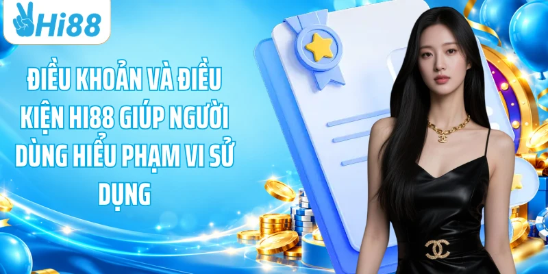 Điều khoản và điều kiện HI88 giúp người dùng hiểu phạm vi sử dụng