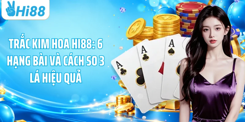 Trắc Kim Hoa HI88: 6 Hạng Bài Và Cách So 3 Lá Hiệu Quả
